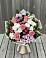 Букет цветов из: Альстромерии, Гвоздики, Розы и Хризантемы в Желябино