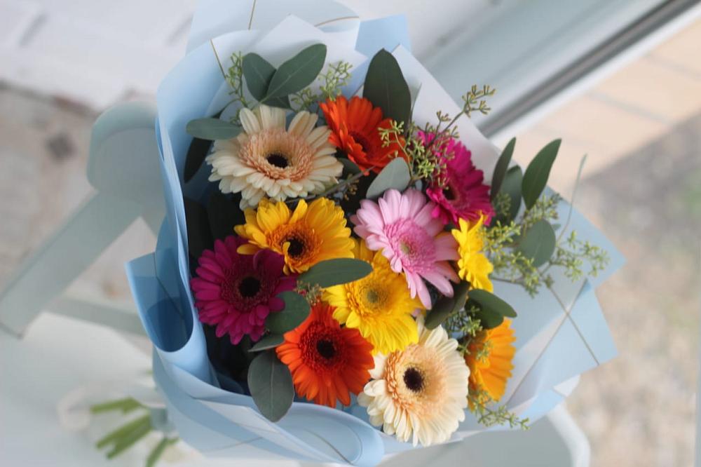 Букет цветов из: Герберы в Желябино