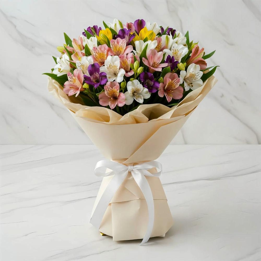 Букет цветов из: Альстромерии в Желябино