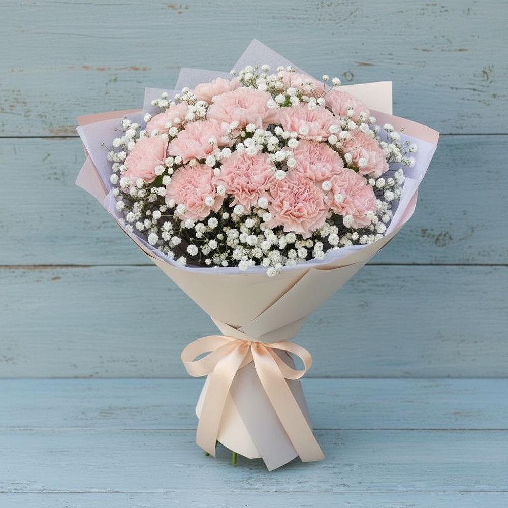 Букет цветов из: Гвоздики в Желябино