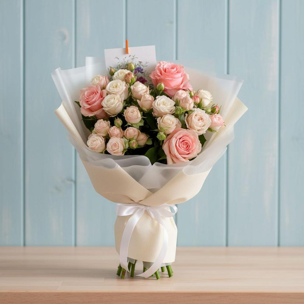 Букет цветов из: Розы в Желябино