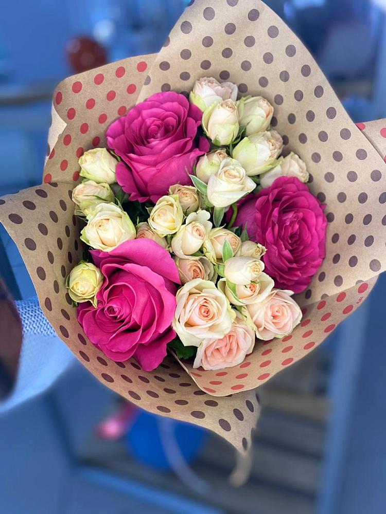 Букет цветов из: Розы в Желябино