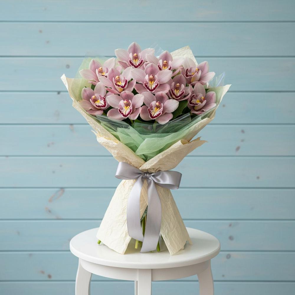 Букет цветов из: Орхидеи и Розы в Желябино