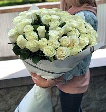 Букет 35 Белых роз #REPLACE_PRED# Желябино
