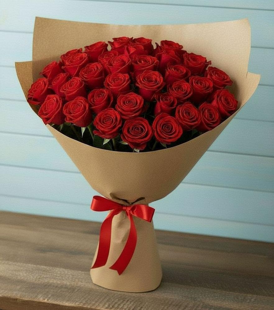 Букет Красные розы Милано в Желябино