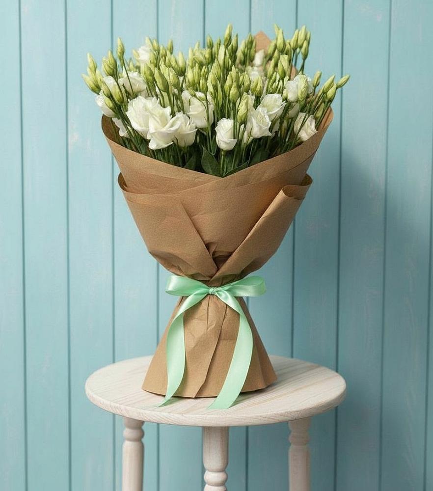 Букет цветов из: Лизиантусы в Желябино