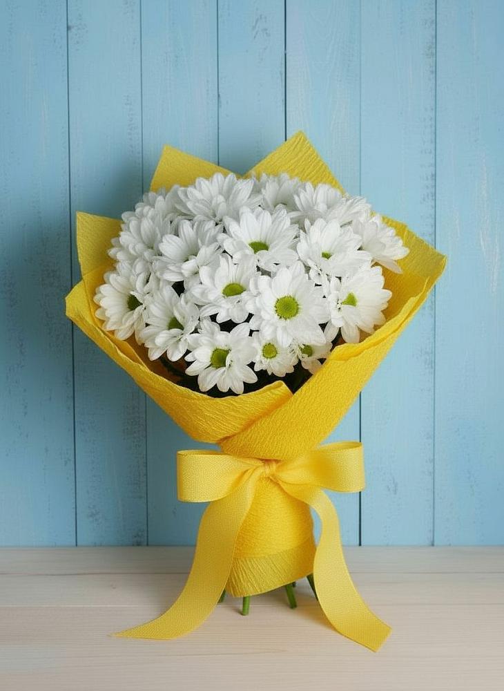 Букет цветов из: Хризантемы в Желябино