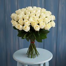 Букет 51 Белая роза Эдлесс Лав #REPLACE_PRED# Желябино