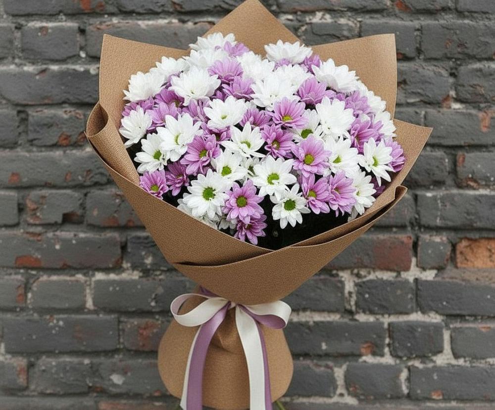 Букет цветов из: Хризантемы в Желябино