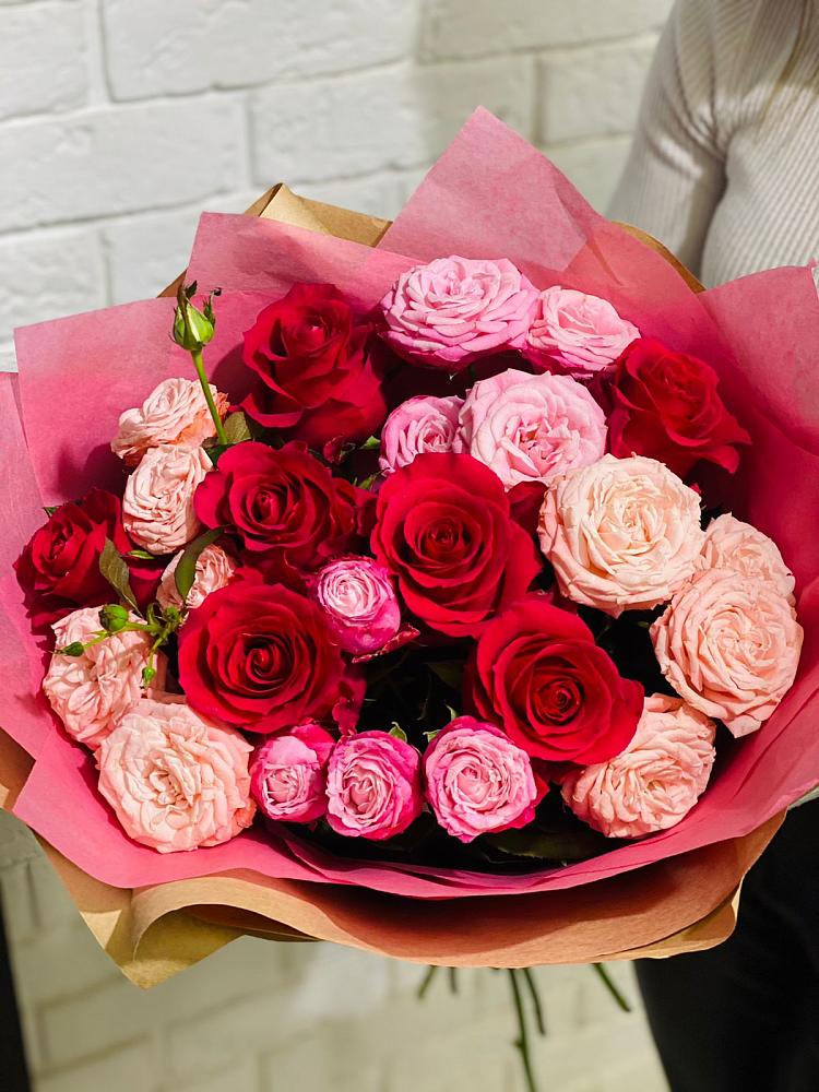 Букет цветов из: Розы в Желябино