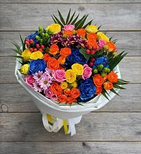 Букет цветов из:  Розы и Хризантемы в Желябино