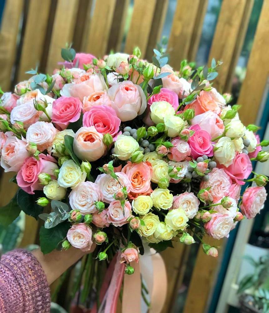 Букет цветов из: Розы в Желябино