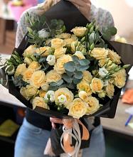 Букет цветов из:  Розы и Лизиантусы #REPLACE_PRED# Желябино