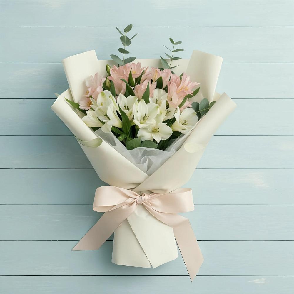 Букет цветов из: Альстромерии в Желябино