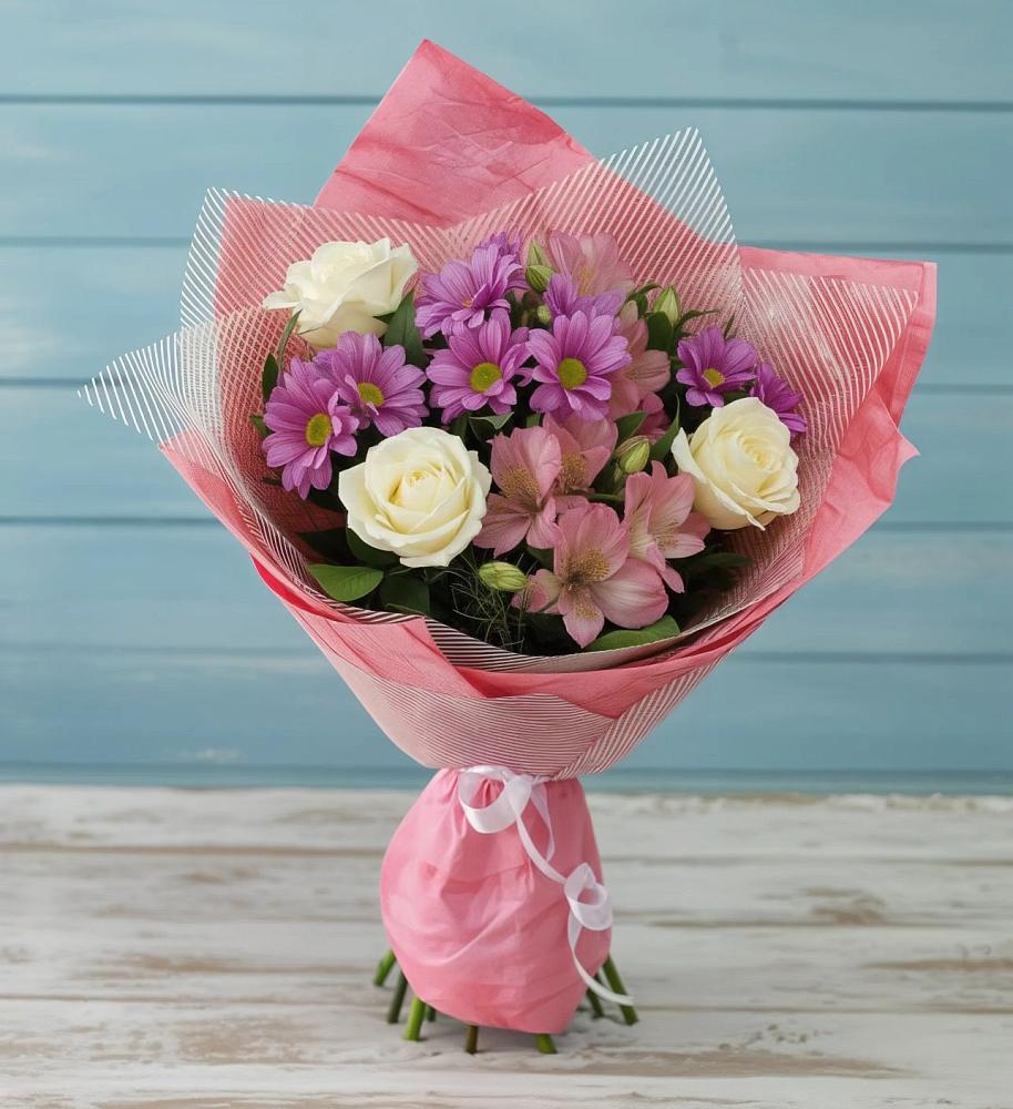 Букет цветов из: Герберы в Желябино