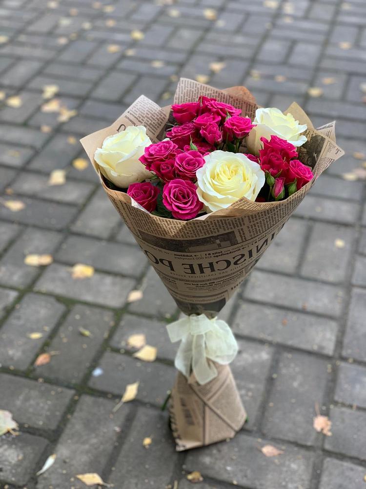 Букет цветов из: Розы в Желябино