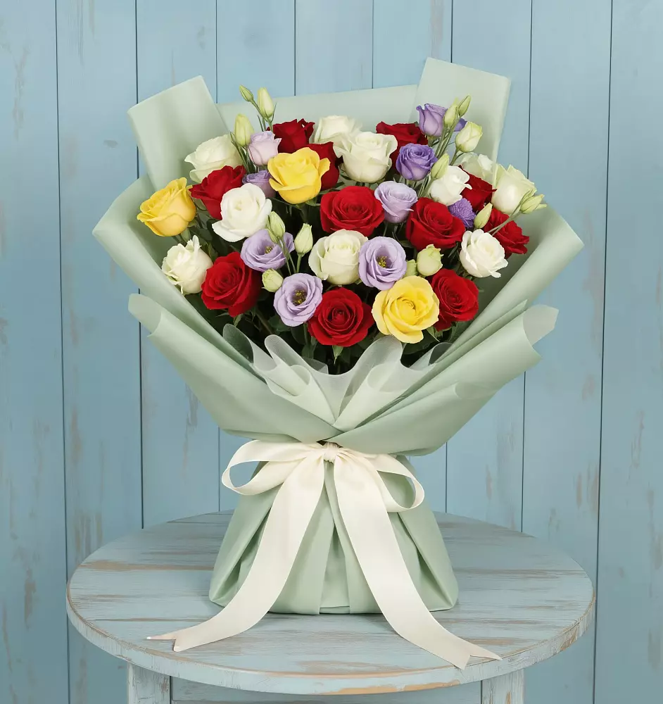 Букет цветов из: Розы в Желябино