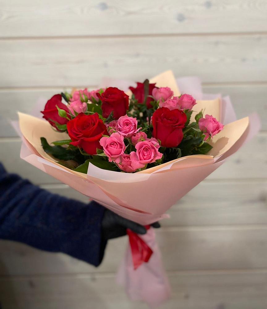 Букет цветов из: Розы в Желябино